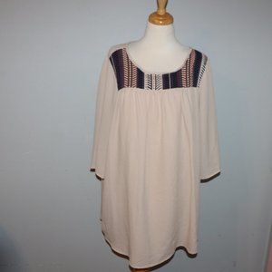 Hayden of Los Angeles 1XL Lined 3/4 LEngth Sleeve Dress